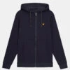 Lyle And Scott Full Zip Fly Fleece Hoodie 2023 -Duijvestein-Winterstore Full Zip Fly Fleece Hoodie navy 1