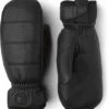 Hestra Alpine Leather Primaloft Mitt -Duijvestein-Winterstore Hestra Alpine Leather Primaloft Mitt 2023 100 Black 1