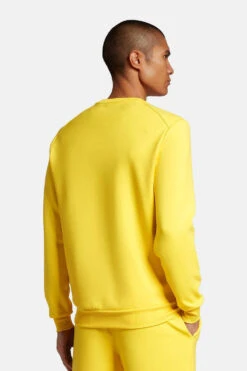 Lyle And Scott Crew Neck Fly Fleece 7 Lyle And Scott Crew Neck Fly Fleece -Duijvestein-Winterstore Lyle M Crew Neck Fly Fleece 2023 Maize 4