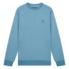 Lyle And Scott Crew Neck Fly Fleece 2023 2 Lyle And Scott Crew Neck Fly Fleece 2023 -Duijvestein-Winterstore Lyle and Scott Crew Neck Fly Fleece 2023 nebula 1