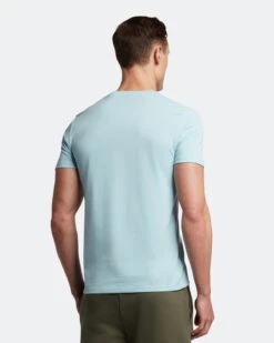 Lyle And Scott Martin SS T-Shirt 2023 -Duijvestein-Winterstore Martin SS T Shirt Blue 3